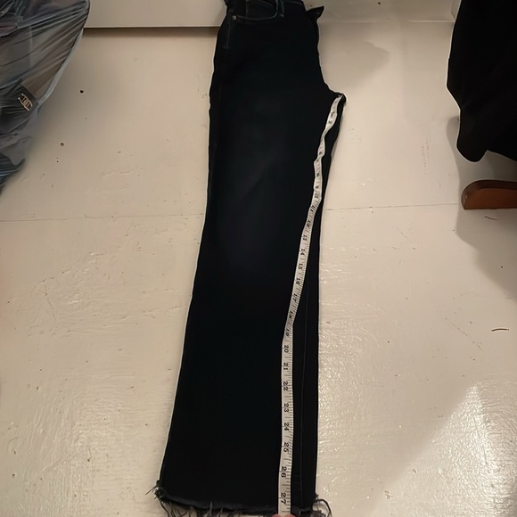 MOTHER jeans, size 24, straight leg, dark wash - Picture 10 of 10